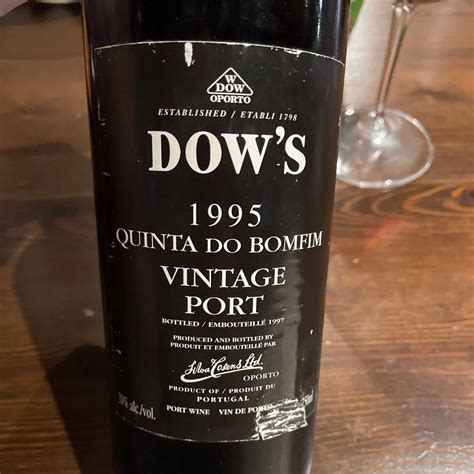 Dow Porto Vintage Quinta Do Bomfim Portugal Douro Porto