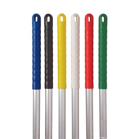 Exel Aluminium Colour Coded Mop Handle Lime Sustainable Supplies