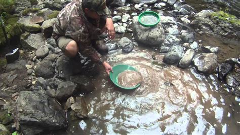 Gold Panning In Sw Washington Youtube