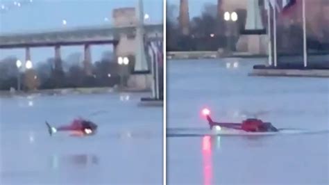 Helicopter Crash In New York Citys East River Leaves 5 Dead