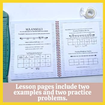 Florida B E S T Standards 4th Grade Math Journal 4 NSO 1 3 Comparing