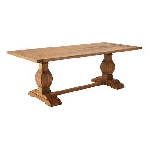 Oak Wood Dining Table | Dining Table | HomesDirect365