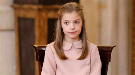 La infanta Sofía cumple 12 años