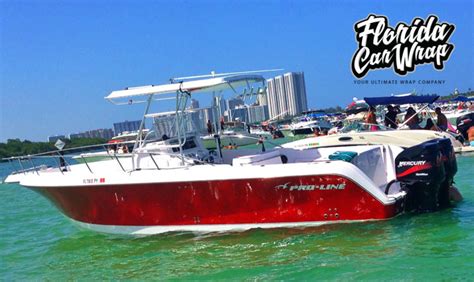 Find Custom Boat Wraps Near Me - Florida Car Wrap