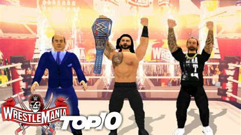 Wrestlemania Top Moments Wr D Wr D Official Youtube