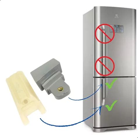 Conj Suportes Puxador Freezer Refrigerador Db52x Dt52x Ib52x