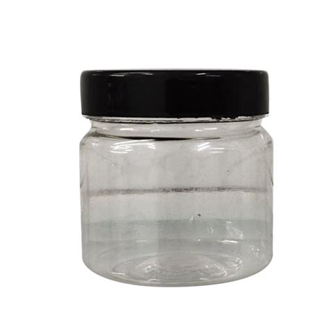 Transparent Round 100g PET Jar For Personal Care At 6 Piece In New Delhi