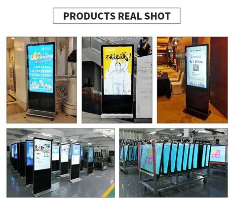 K Lcd Touch Screen Inch Floor Standing China Media