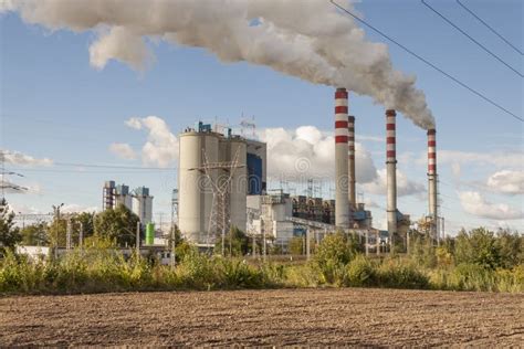 Central Eléctrica De Energía Del Carbón En Patnow Konin Polonia