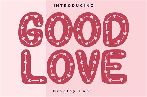 Good Love Font By Achiart Creative Fabrica