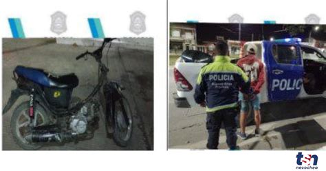 Circulaban En Una Moto Robada E Intentaron Fugarse De La Polic A Tsn