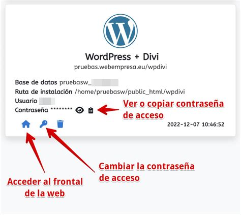 C Mo Acceder A La Administraci N De Wordpress Wp Admin Empresa Web