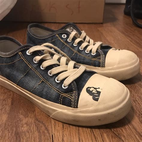 Hysteric Glamour Authentic Denim Shoes Denim Depop