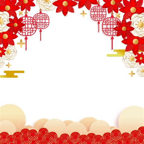 Chinese New Year New Year Creative Auspicious Cloud Border Lantern