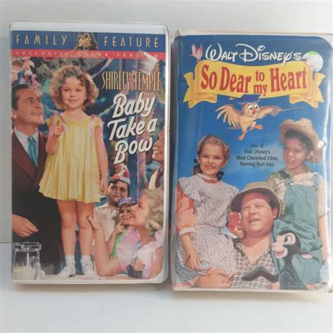 Walt Disneys So Dear To My Heart 1992 Vhs Clamshell 55 Off