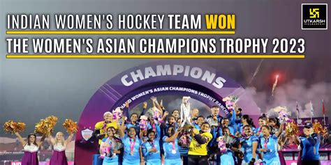 Women S Asian Champions Trophy Final India Beat Japan