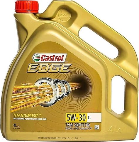 Castrol Edge Titanium Fst Ll 5w 30 4 Lt Motor Yağı 2021 Fiyatları