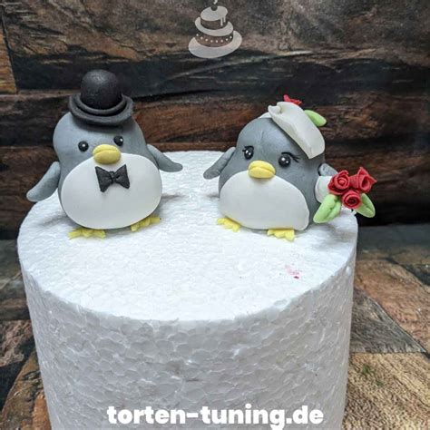 Tortendekoration Pinguin Brautpaar 101 Tortenfiguren Sale