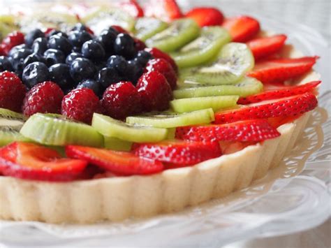 Fresh Fruit Tart With Mascarpone Filling Fruit Tart Fresh Fruit Tart