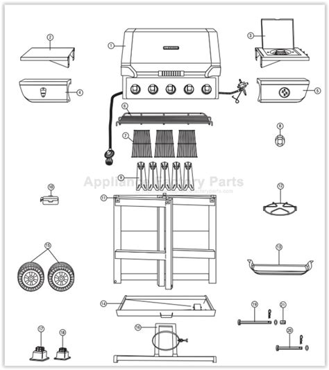 Brinkmann 810 2512 S Parts Grills