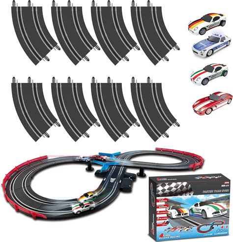 Amazon Agm Mastech Slot Car Race Track Sets With Curve Expansion