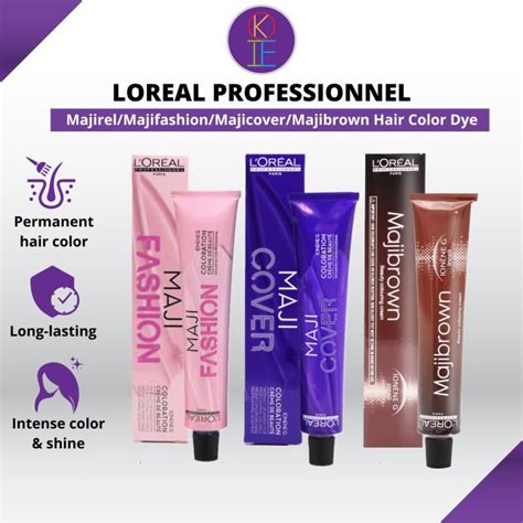 Loreal Majirel Majifashion Majicover Majibrown Hair Color Cream Ml