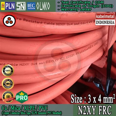 Jual Kabel N Xy Frc X Mm Metal X Mm X Mm X Mm X Mm X