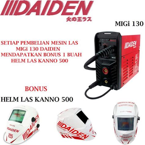 Jual Mesin Travo Mini Mig Migi Daiden Trafo Las Inverter Co Dg