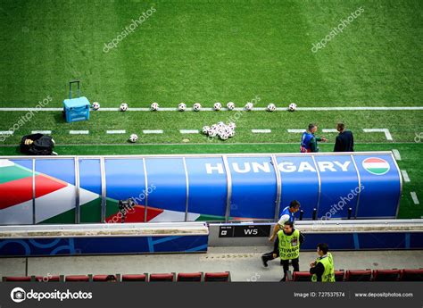 Cologne Allemagne Juin 2024 Match Football Leuro 2024 Rhein Energie