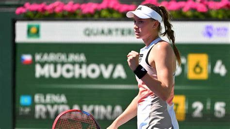 Indian Wells Elena Rybakina Sets Up Semis Date With Iga Swiatek