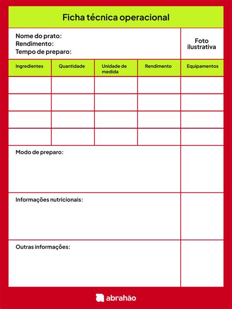 Fichas Técnicas