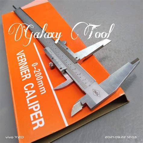 Jual Sigmat Manual Jangka Sorong Inch Toki Vernier Caliper Original