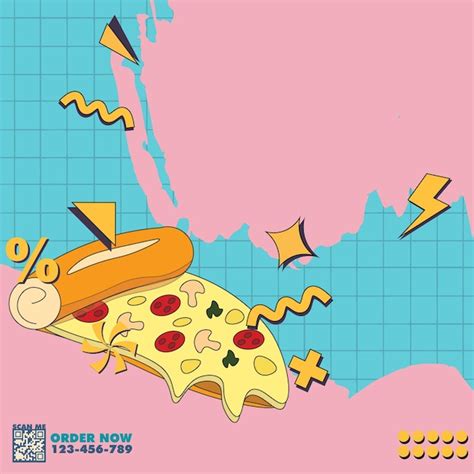 Premium Vector Social Media Poster And Banner Pizza Time