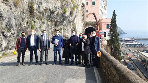 AMALFI SOPRALLUOGO DI ANAS E MOVIMENTO CINQUE STELLE TVOGGI Salerno