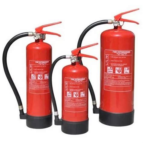 A B C Dry Powder Type Mild Steel Fire Extinguisher For Industrial At