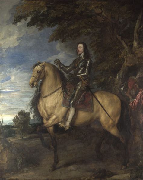 Equestrian Portrait Of Charles I