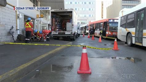 Sudbury Transit Depot Closed Temporary Due To A Gas Leak