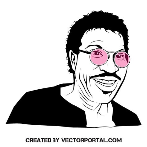 Musicien Lionel Richie Royalty Free Stock Svg Vector And Clip Art