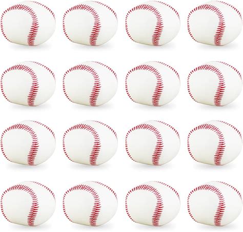 Amazon Weoxpr 24 Pack Mini Foam Baseballs 2 Inch Soft Baseball