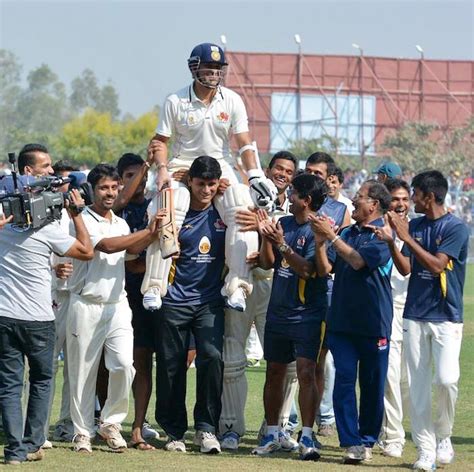 PHOTOS: Tendulkar wins farewell Ranji game, celebrates with Mumbai team ...