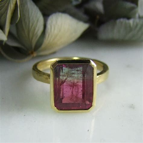 Watermelon Tourmaline Ring Alexis Dove Jewellery