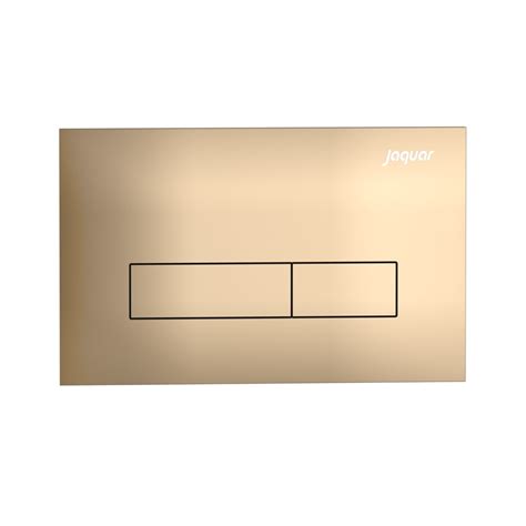 Kubix Auric Gold Concealed Cistern Flush Plate Jaquar Global