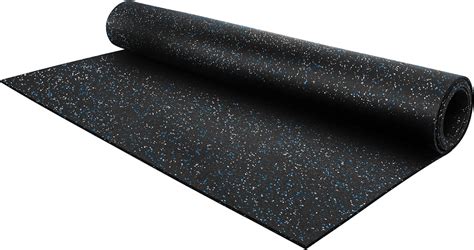 Incstores Thick Tough Rubber Flooring Roll Flexible Recycled