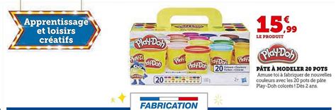 Promo Play Doh P Te Modeler Pots Chez Super U Icatalogue Fr