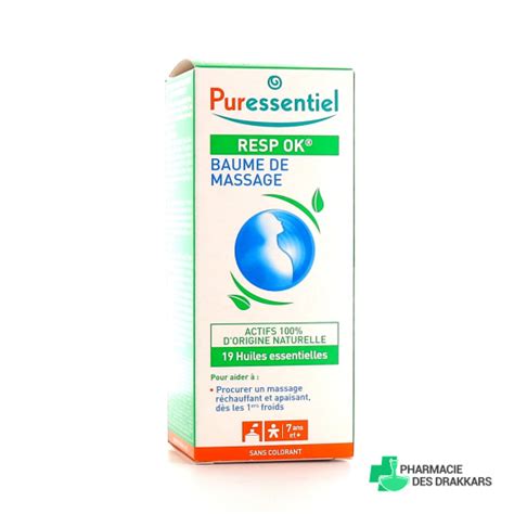 Baume Aux 19 Huiles Essentielles Puressentiel Respiratoire