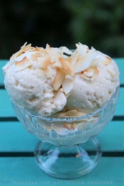 Coconut ice cream – Laylita's Recipes