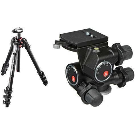 Manfrotto Mt Cxpro Carbon Fiber Tripod With Junior Geared