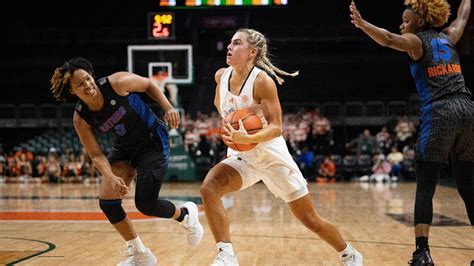 Florida Beats Miami 76 73 In Overtime In Womens Basketball Miami Herald