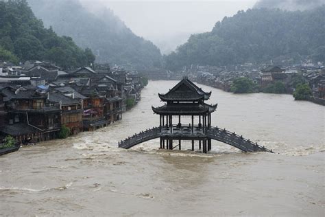 China Floods Leave Ancient Town Underwater - NBC News