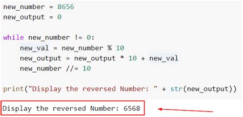 How To Reverse A Number In Python 11 Different Ways Python Guides